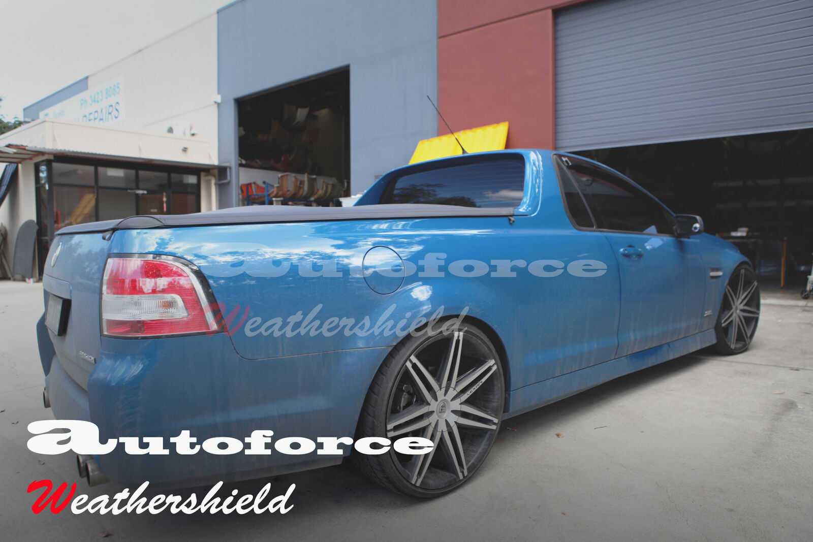 HIC WEATHER SHIELDS HOLDEN COMMODORE VE UTE