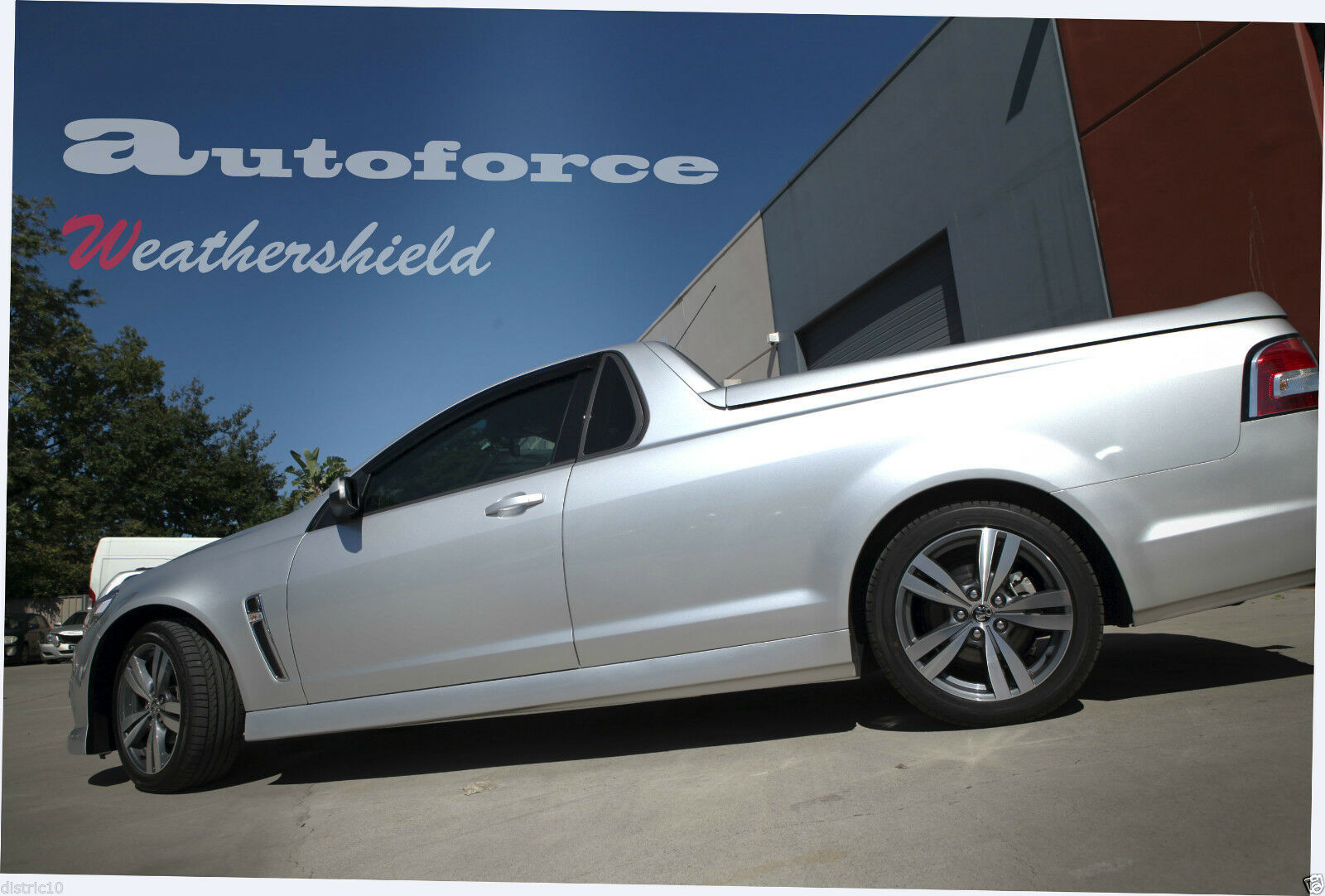 HIC WEATHER SHIELDS HOLDEN COMMODORE VF UTE