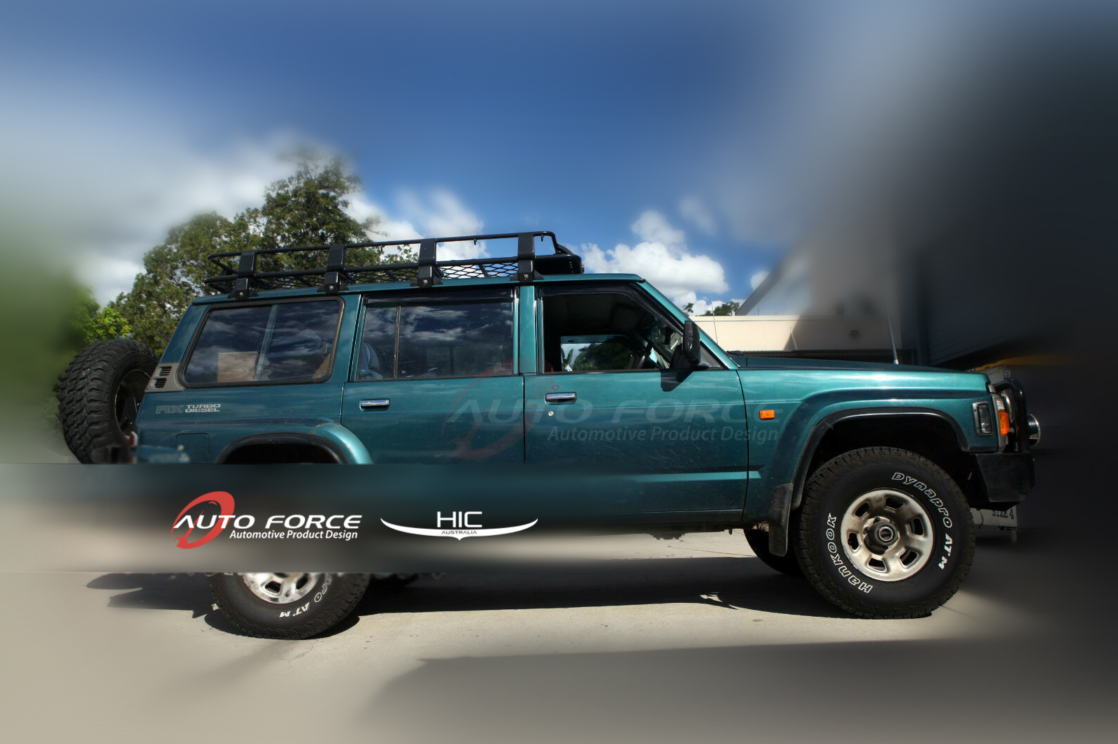 HIC WEATHER SHIELDS NISSAN PATROL GQ 19881997 WAGON 5 DOOR