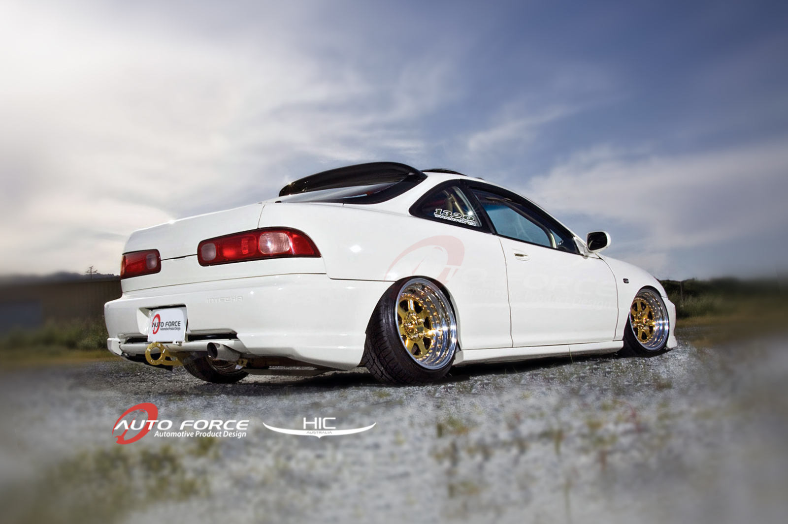 HIC Rear Roof Spoiler - Honda Integra DC2 1993-2001 - HIC Australia