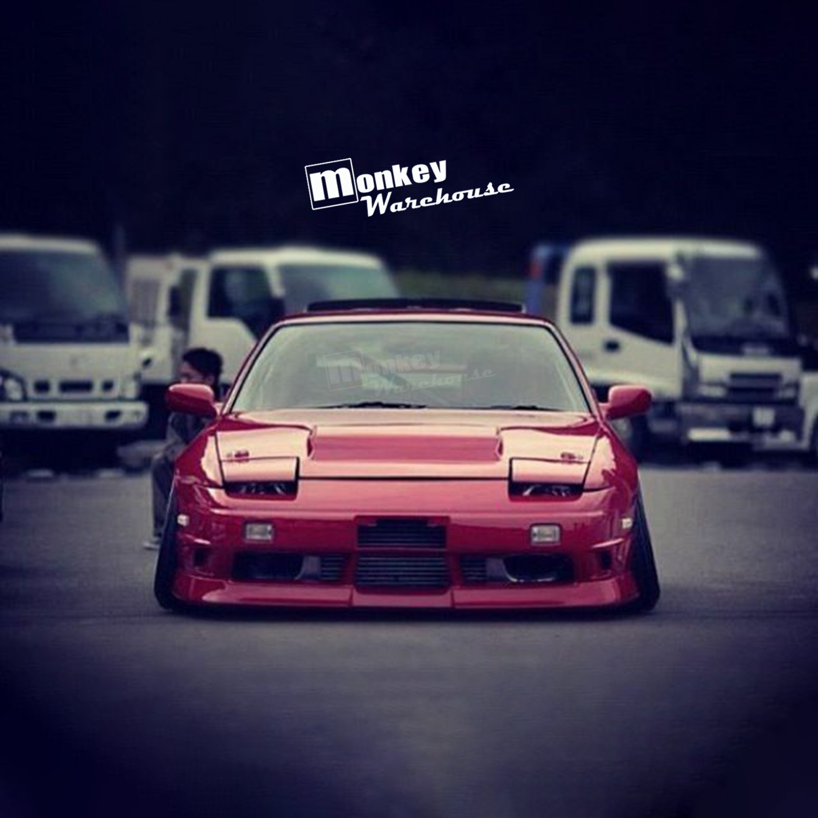 NEW 180SX TYPEX FRONT BUMPER BODY KITS, 3 PIECE KIT MOULDED FROM