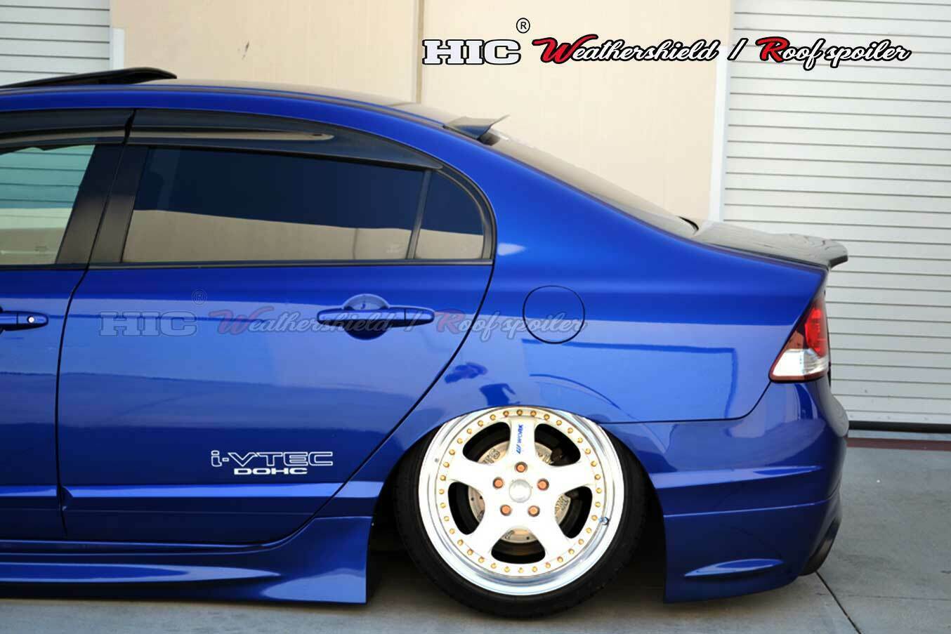 HIC REAR ROOF SPOILER HONDA CIVIC 0611 8th GEN SEDAN