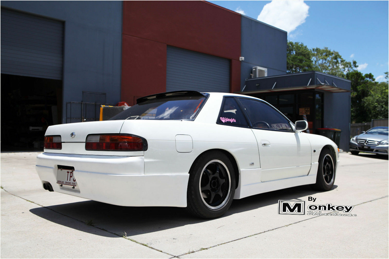 INSTANT GENTLEMAN REAR BUMPER FOR NISSAN S13 SILVIA 2 DOOR COUPE/SR20
