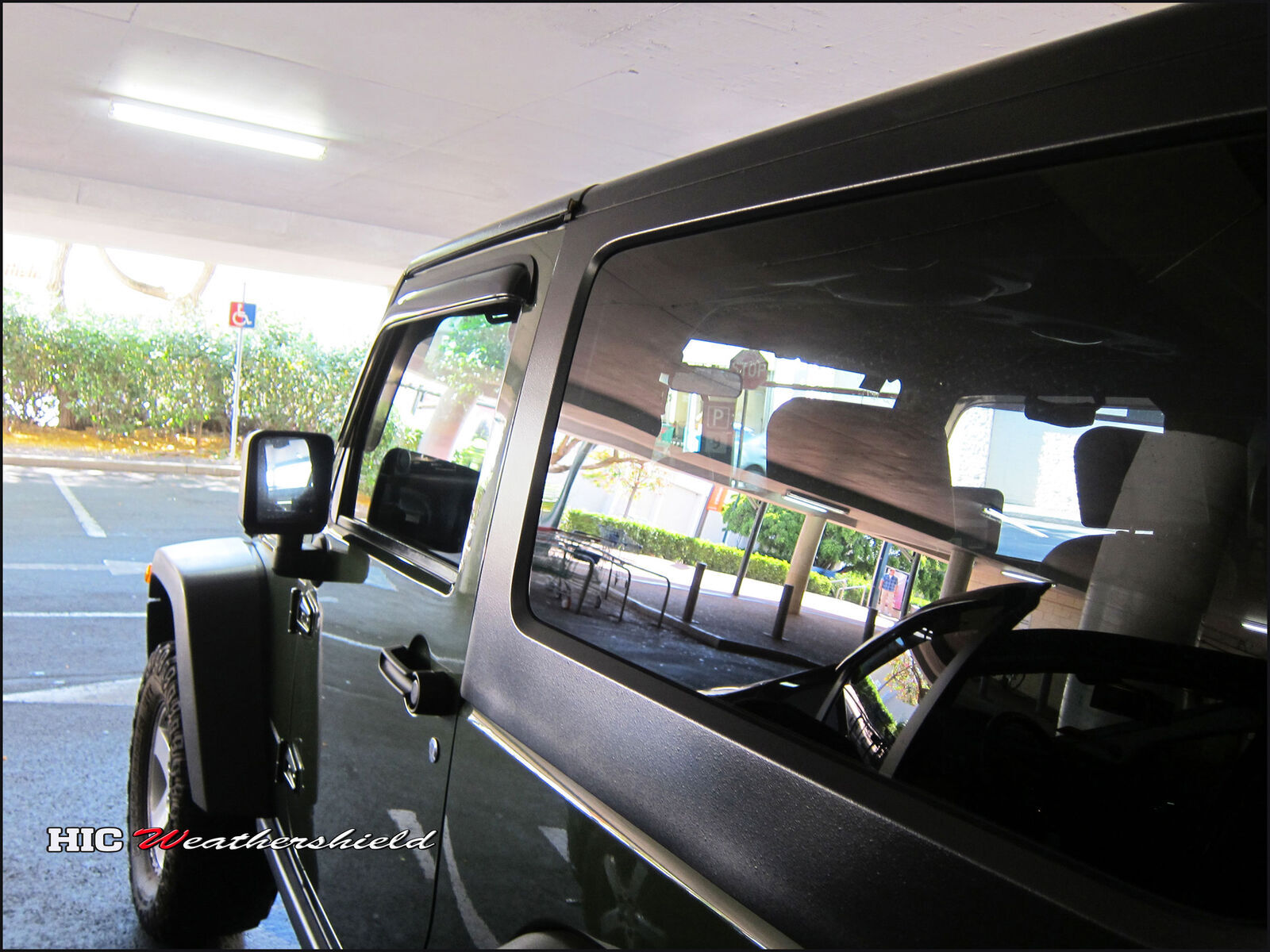 HIC Weather Shields Jeep Wrangler (JK) 2 Door HIC Australia