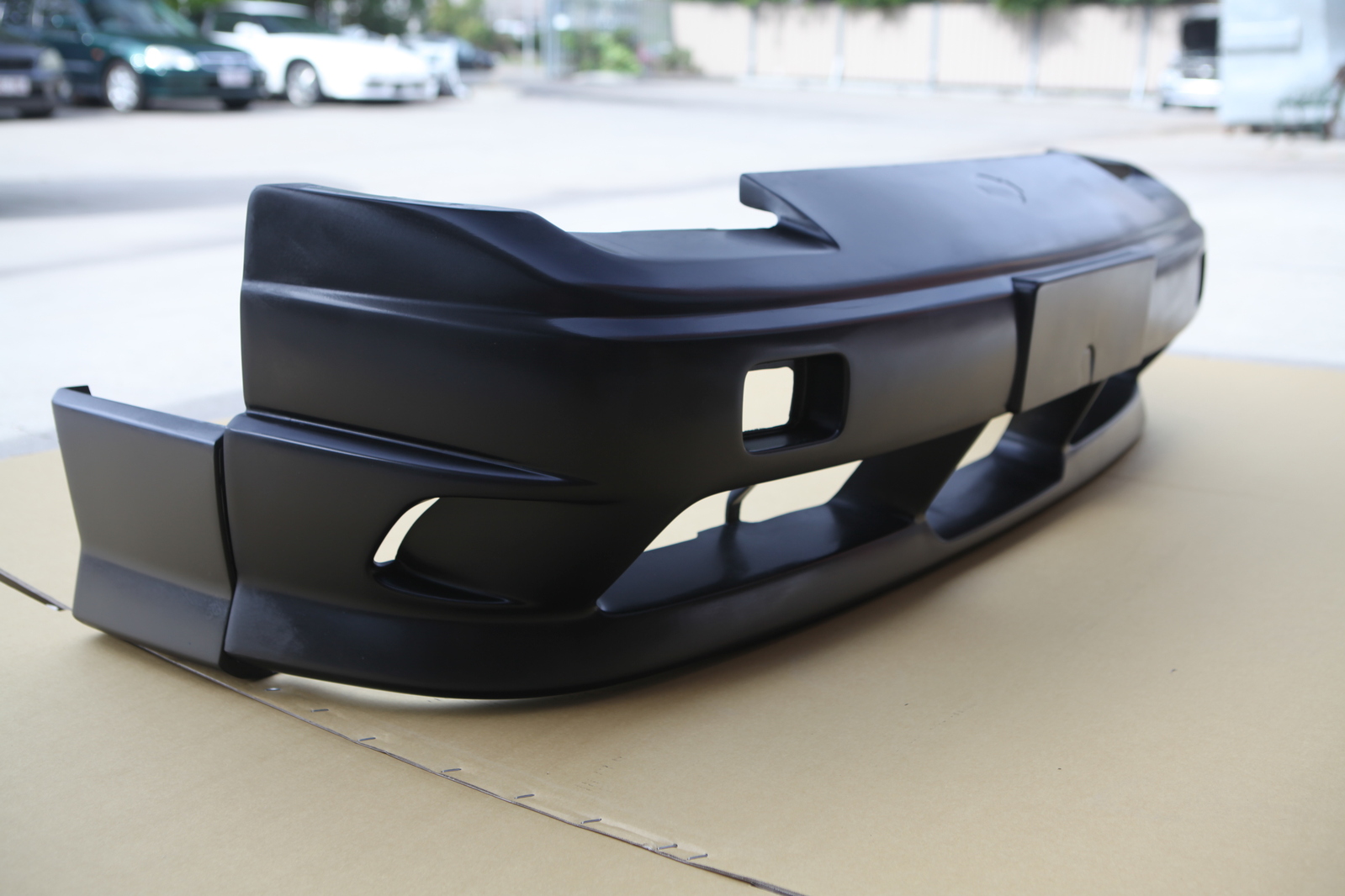 NEW 180SX TYPEX FRONT BUMPER BODY KITS, 3 PIECE KIT MOULDED FROM