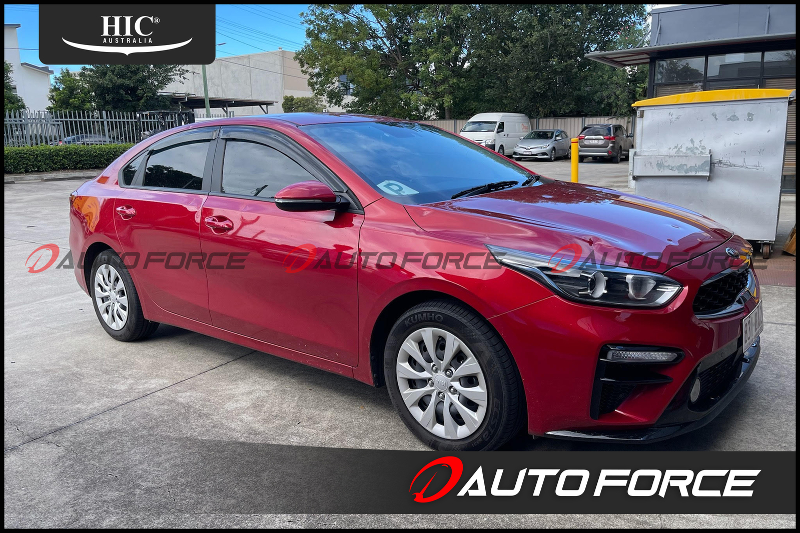 HIC WEATHER SHIELDS- KIA CERATO SEDAN 2019-2021 BD