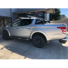 Mitsubishi Triton MQ / MR Dual Cab (2015–2023): Premium Window Visors