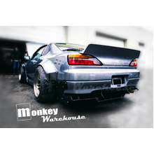 NISSAN S15 200SX ROCKET BUNNY REAR BOOT LID SPOILER DRIFT WING 2 DOOR COUPE/SR20