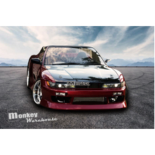 FULL BN-SPORT BLISTER WIDE BODY KIT FOR NISSAN S13 SILVIA,BUMPER/SKIRTS/GUARDS