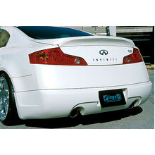 ING'S V35 NISSAN SKYLINE REAR BUMPER LIP SPOILER SUIT ALL V35/250GT/300GT/350GT