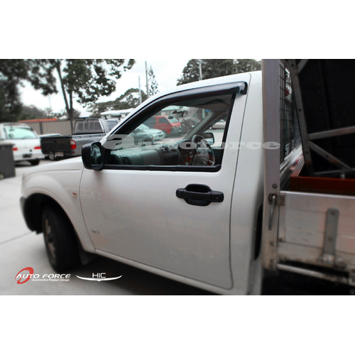 HIC WEATHER SHIELDS- HOLDEN COLORADO SINGLE CAB UTE 2008-2011