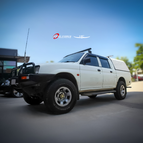 HIC WEATHER SHIELDS- MITSUBISHI MK TRITON DUAL CAB 1997-2006