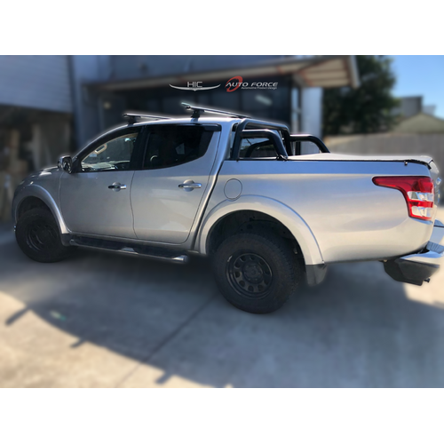 Mitsubishi Triton MQ / MR Dual Cab (2015–2023): Premium Window Visors