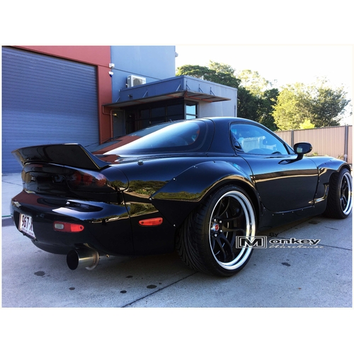 Mazda RX7 FD: Rocket Bunny / Pandem Style Side Skirts