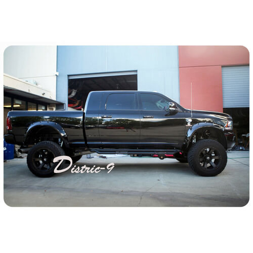 DODGE RAM 2009-2020 DS SERIES 5" WIDE JUNGLE FENDER GUARD FLARES FRONT AND REAR SET 