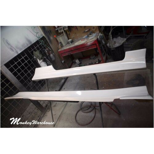 NEW PAIR OF DUCE NISSAN R33 SKYLINE GTS SIDE SKIRT BODY KIT/2 DOOR COUPE/QUALITY