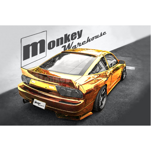 NEW 180SX ROCKET BUNNY REAR BOOT LID SPOILER DRIFT WING SR20 2 DOOR COUPE