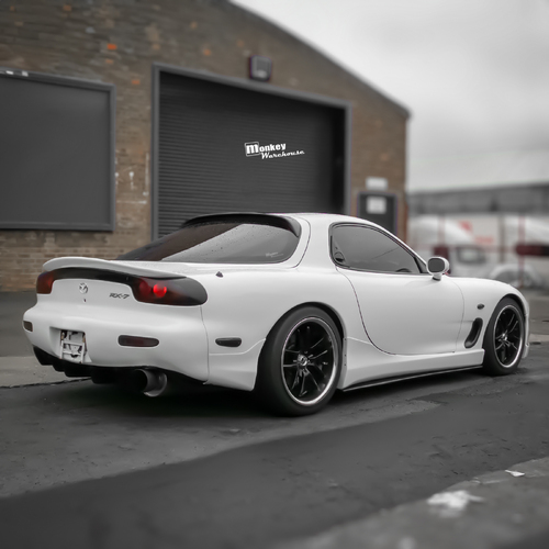 JDM REAR ROOF DRIFT WING SPOILER FOR FOR MAZDA RX-7 FD SERIES 1992-2002 BY MONKEY