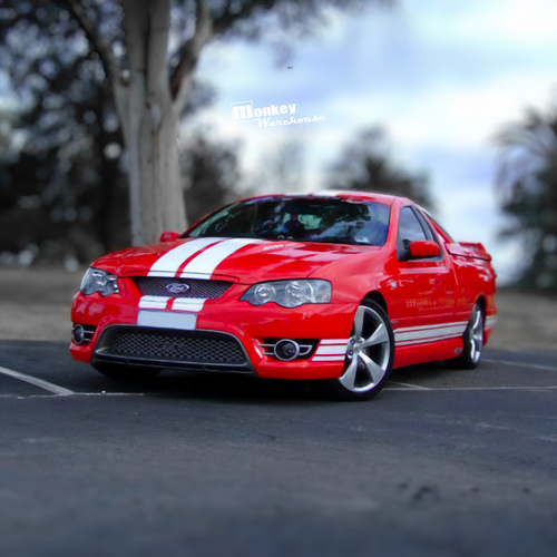 FPV GT STYLE BUMPER BODYKIT SET FOR BA/BF XR6/XR8 SERIES FALCON SEDAN