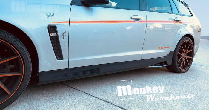 Holden Commodore VE with customer-installed Side Skirts