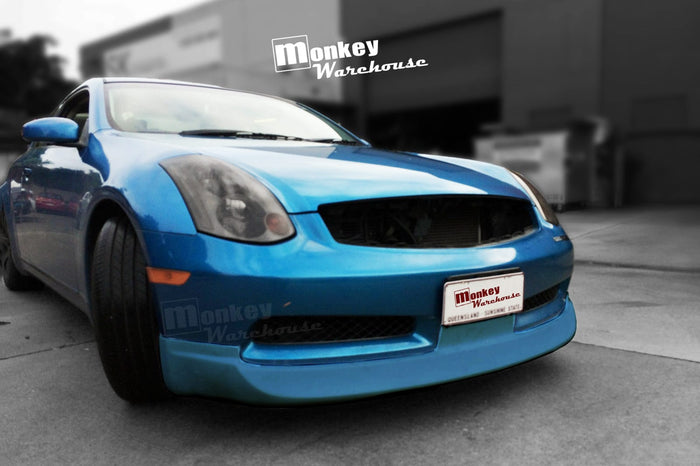 Nissan Skyline V35 350GT with customer-installed Front Bumper Bar