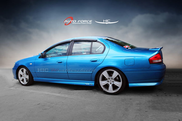 Ford Falcon BA-BF XR6 with customer-installed Side Skirts & HIC Window Visors