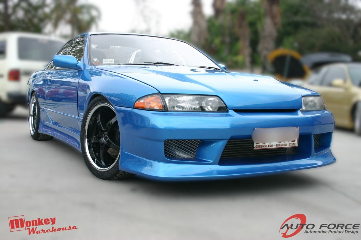 Installed View - Nissan Skyline R32 Coupe: Vertex Style Full Body Kit