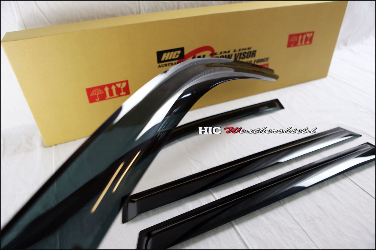 Installed View - BMW X5 E70 (2007-2014): Premium Window Visors