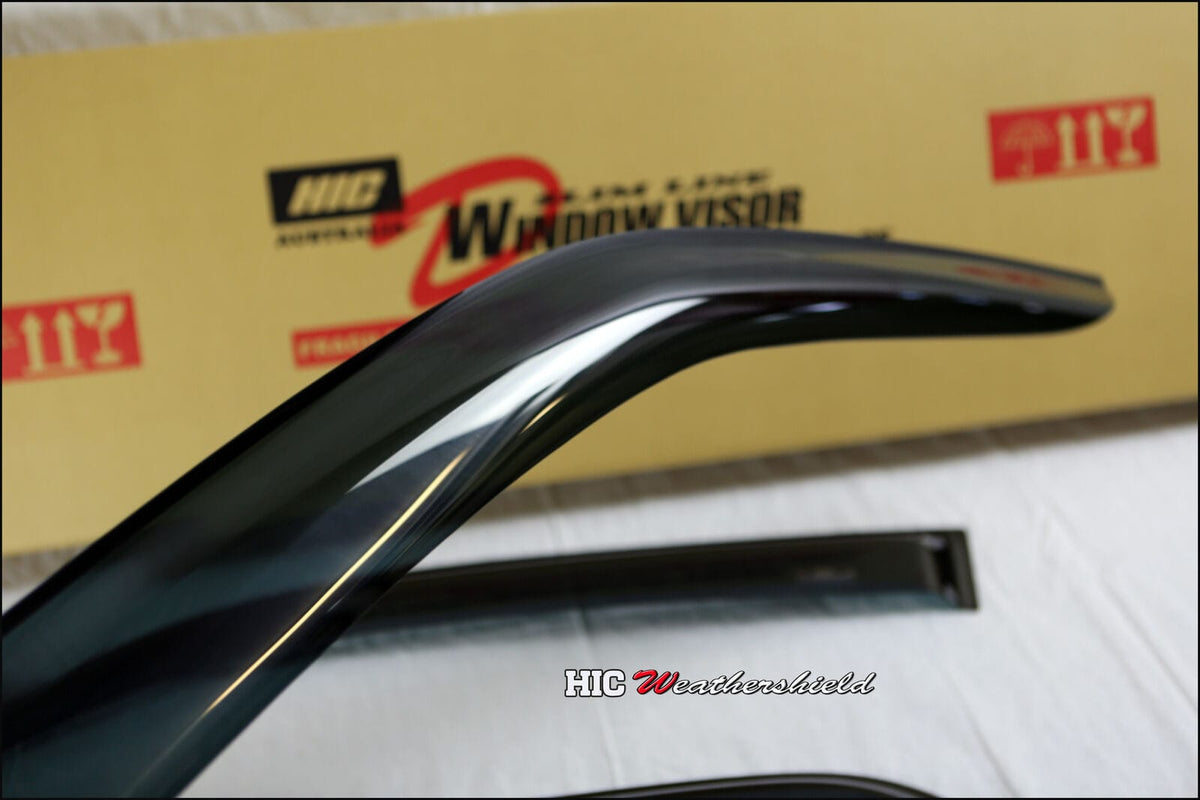 Installed View - Ford Escape (2001-2012): Premium Window Visors