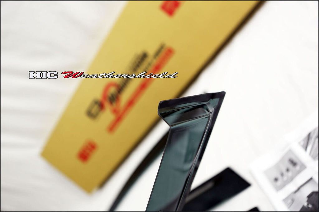 Installed View - Honda CRV RE1 RE2 RE3 RE4 (2006-2012): Premium Window Visors