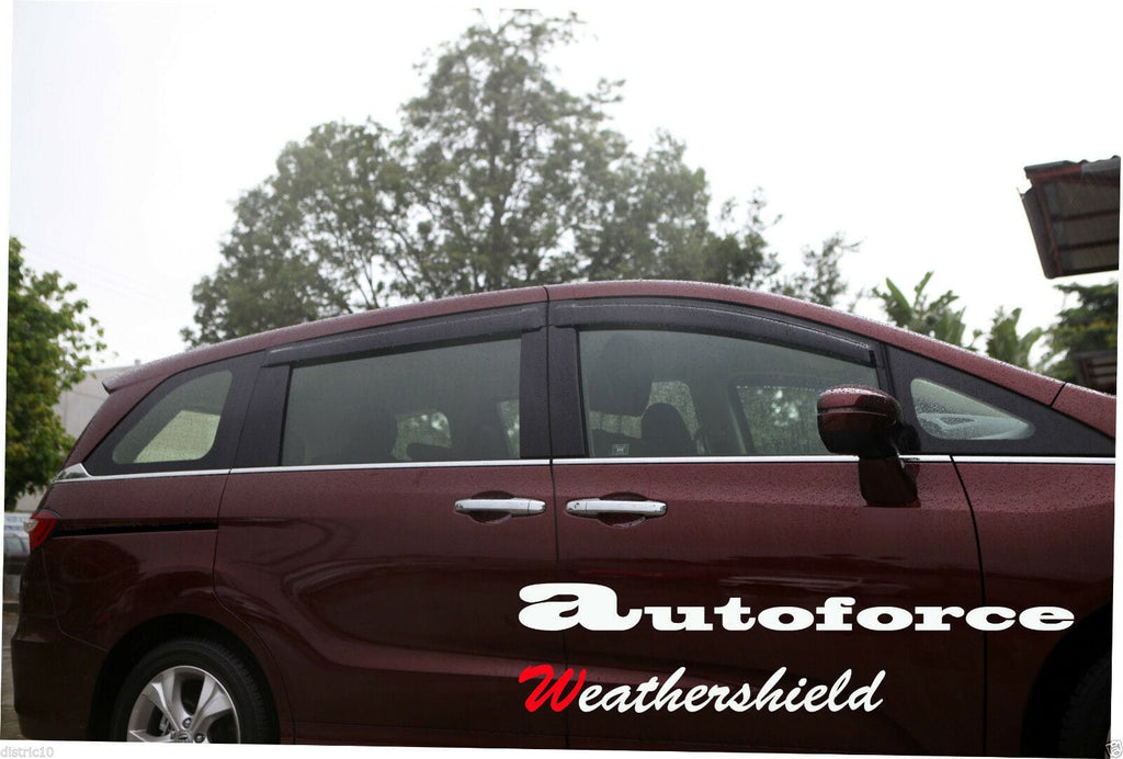 Installed View - Honda Odyssey RC (2014-2019): Premium Window Visors
