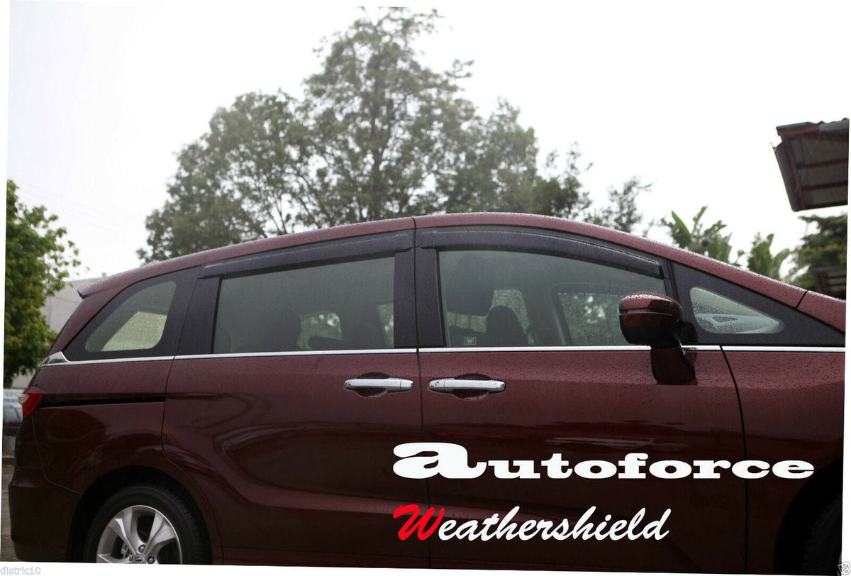 Installed View - Honda Odyssey RC (2014-2019): Premium Window Visors