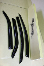 Installed View - Kia Cerato Sedan (2009-2012): Premium Window Visors