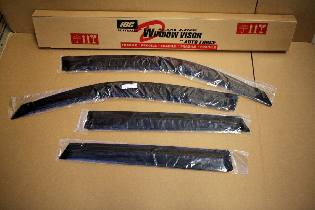 Installed View - Kia Cerato Hatch (2013-2018): Premium Window Visors