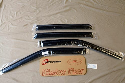 Installed View - Land Rover Freelander 2: Premium Window Visors