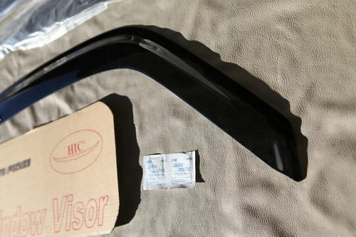 Installed View - Land Rover Freelander 3-Door (1997-2006): Premium Window Visors