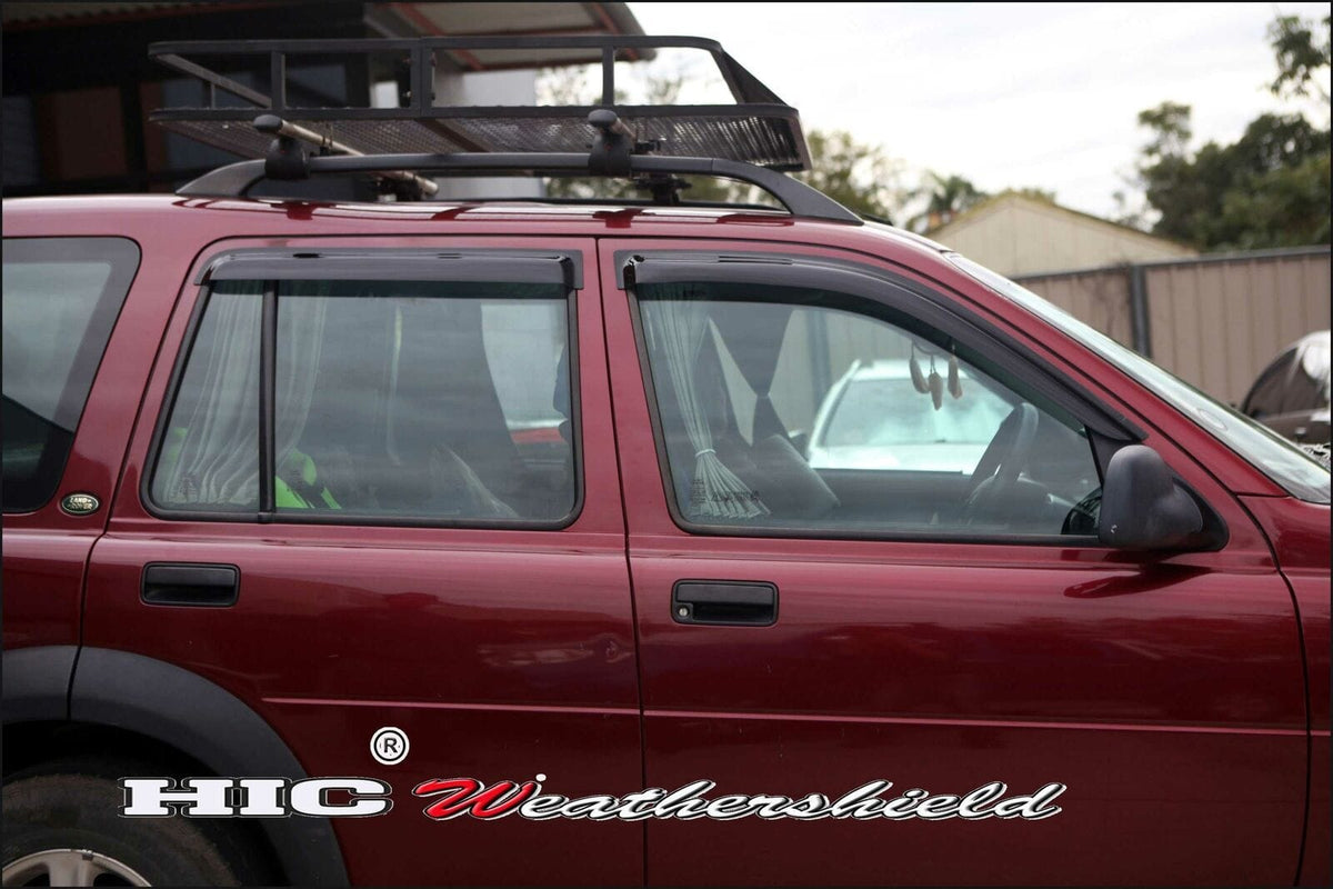 Installed View - Land Rover Freelander 5-Door (1997-2006): Premium Window Visors