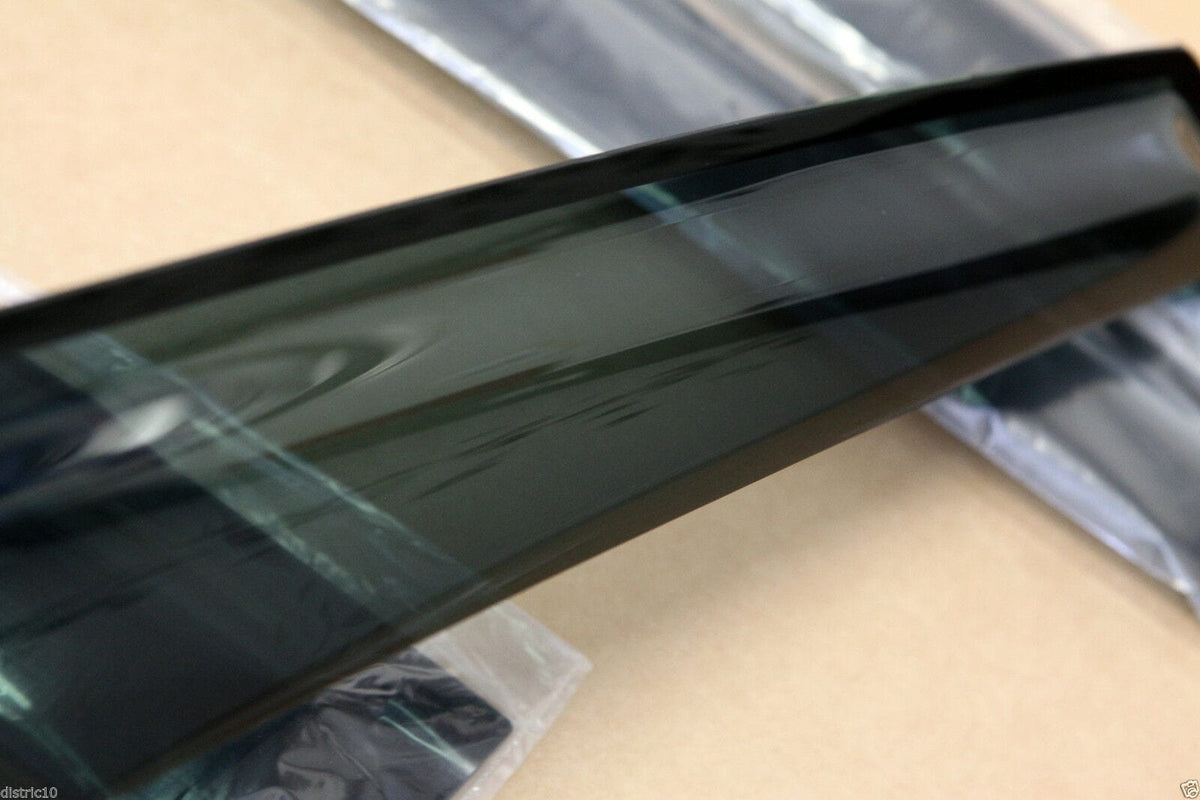 Installed View - Mitsubishi Lancer CC GSR Sedan (1992-1996): Premium Window Visors