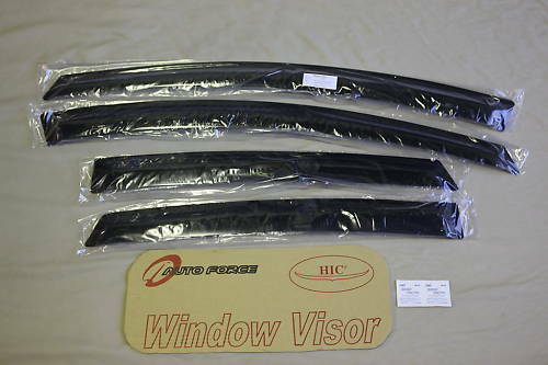 Installed View - Mitsubishi Challenger PB / PC (2009-2015): Premium Window Visors
