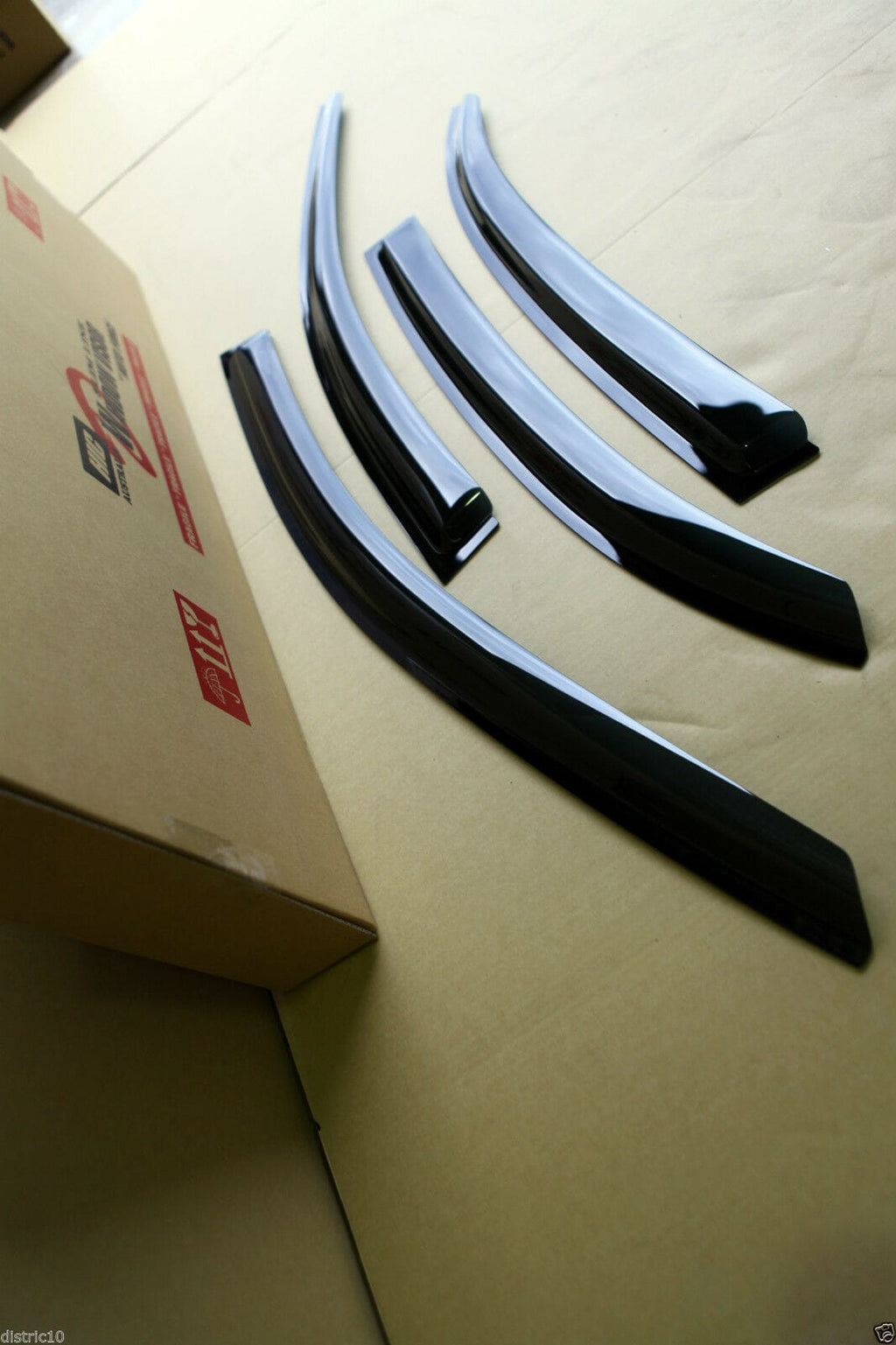 Installed View - Mercedes-Benz A-Class W176 (2012-2018): Premium Window Visors