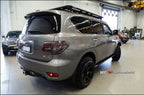 Installed View - Nissan Patrol Y62 (2013-Onwards): Premium Window Visors