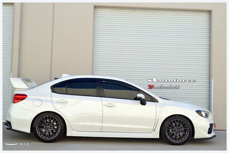 Installed View - Subaru WRX STI VA Sedan (2015-2021): Premium Roof Spoiler