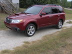 Installed View - Subaru Forester S3 (2008-2012): Premium Window Visors