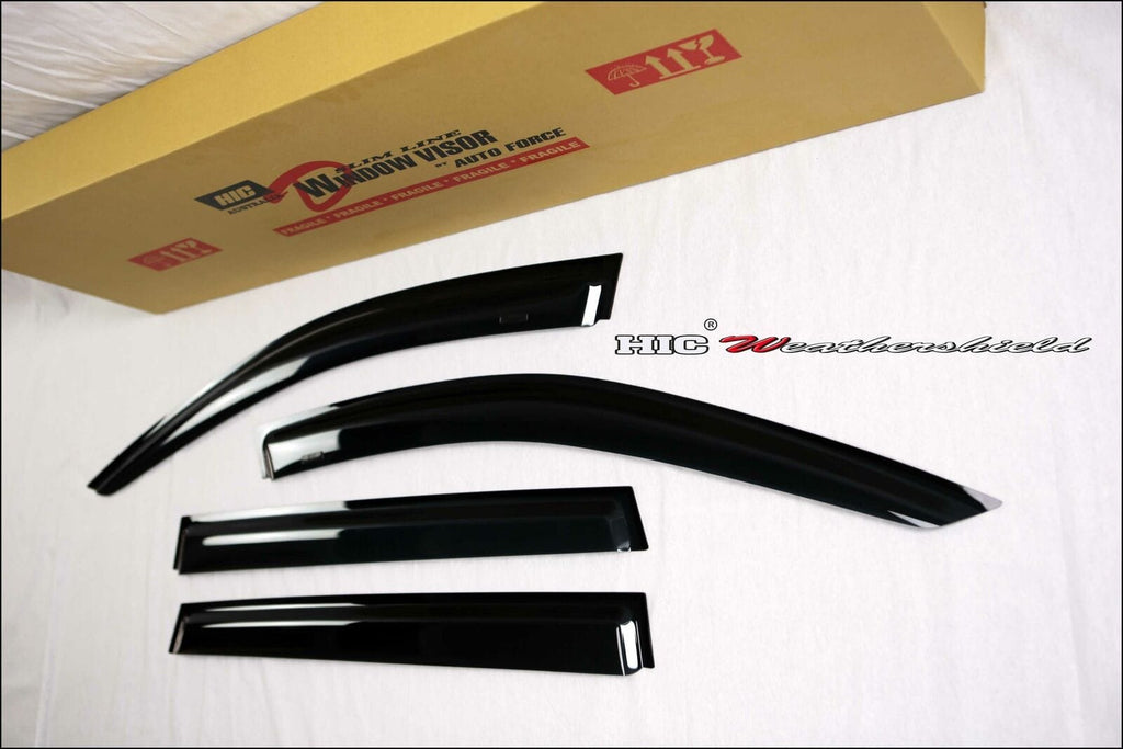Installed View - Toyota RAV4 5-Door (1995-2000): Premium Window Visors