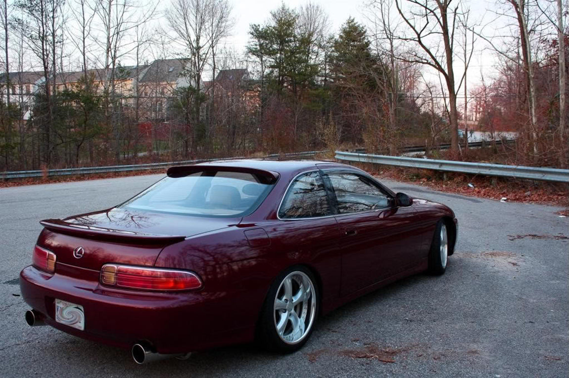 Toyota Soarer JZZ30: Rear Roof Spoiler Wing FRP