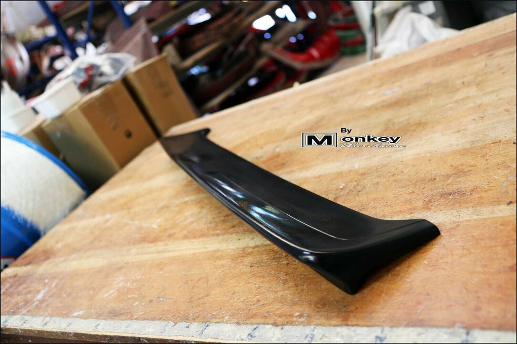 Installed View - BMW E30: M-Tech 1 Style Rear Boot Spoiler