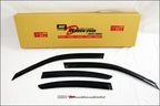 Installed View - BMW E46 Sedan (1998-2006): Premium Window Visors