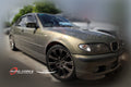 Installed View - BMW E46 Sedan (1998-2006): Premium Window Visors