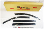 Installed View - BMW X3 E83 (2004-2010): Premium Window Visors