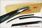 Installed View - BMW X3 E83 (2004-2010): Premium Window Visors
